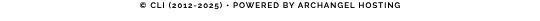 © Cli (2012-2025) • Powered By Archangel Hosting
